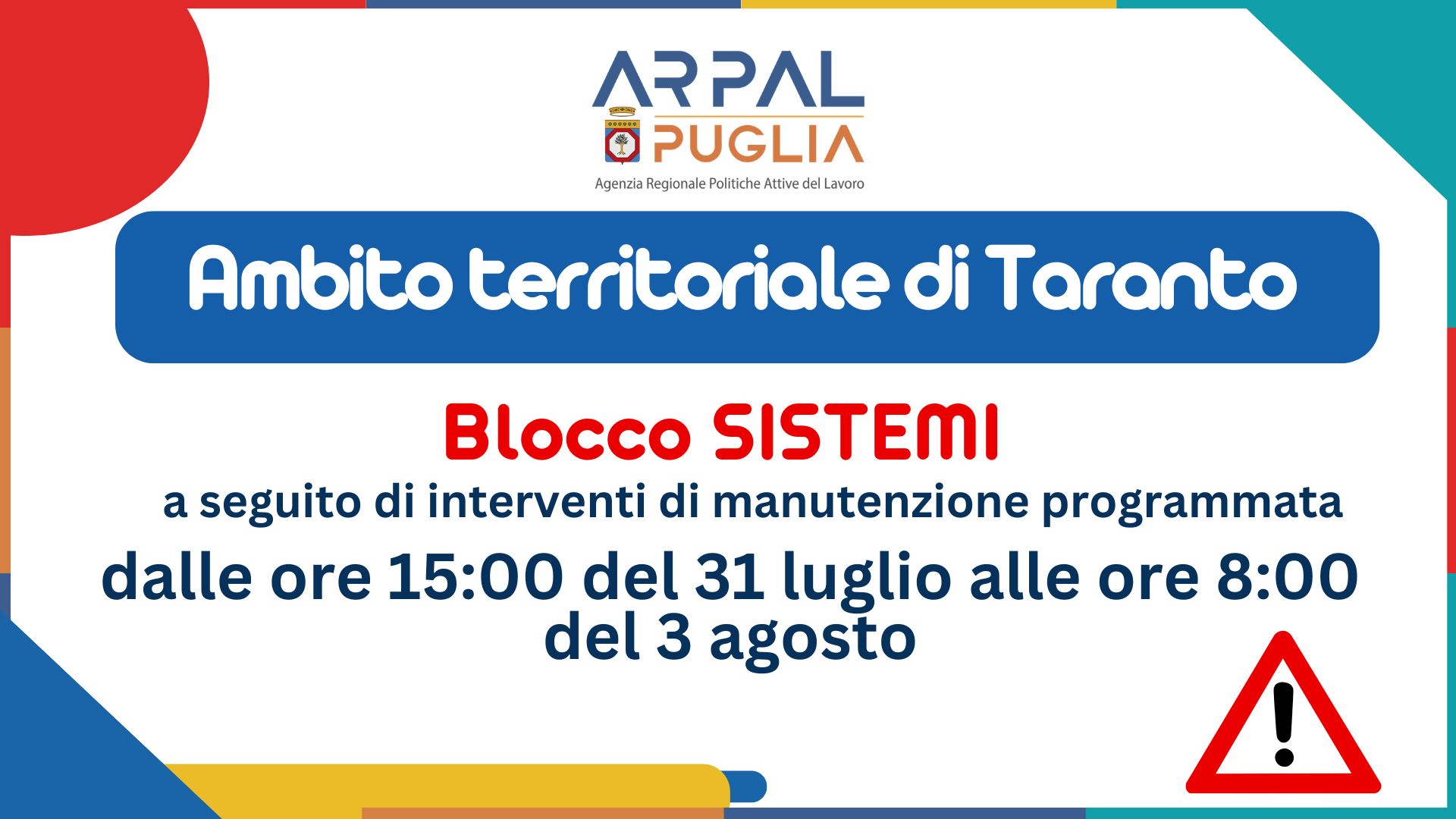 MANUTENZIONE PROGRAMMATA
